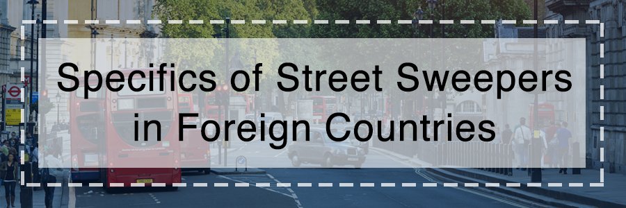 street sweepers in foreign countries
