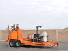 Line Master Engineering Thermoplastic Premelting Kettle Trailer