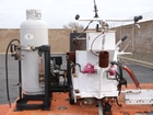 Line Master Engineering Thermoplastic Premelting Kettle Trailer