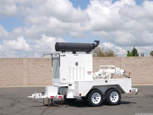 Cornell Pump 3HA Diesel Water Pump Trailer 