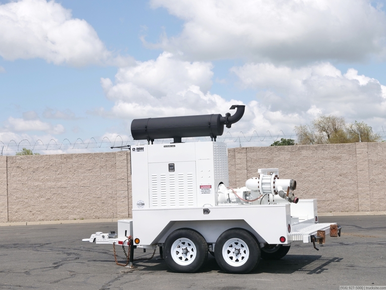Cornell Pump 3HA Diesel Water Pump Trailer 