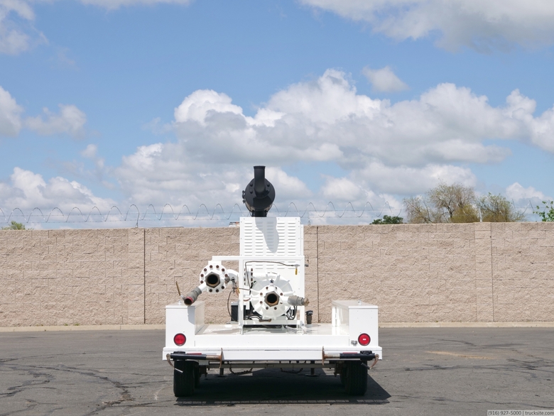 Cornell Pump 3HA Diesel Water Pump Trailer 