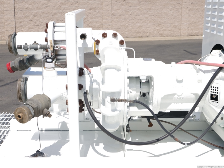 Cornell Pump 3HA Diesel Water Pump Trailer 