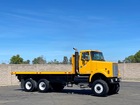 1989 White GMC WCS 6X6 20' Flatbed Truck