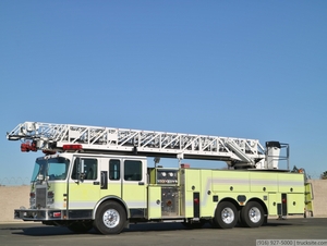 1995 Spartan Gladiator LTI 110' Quint 1750/150 Ladder Truck
