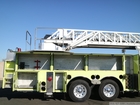 1995 Spartan Gladiator LTI 110' Quint 1750/150 Ladder Truck
