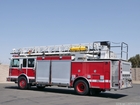1997 Spartan Gladiator LTI 75' Aerial Ladder Fire Truck