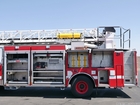 1997 Spartan Gladiator LTI 75' Aerial Ladder Fire Truck