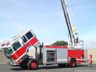 1997 Spartan Gladiator Simon-LTI 75' Aerial Ladder Truck