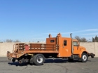 1998 International 4700 Crew Carrier 12’ Flatbed Truck