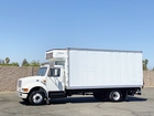 1998 International 4700 18' Reefer Box Truck