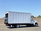 1998 International 4700 18' Reefer Box Truck