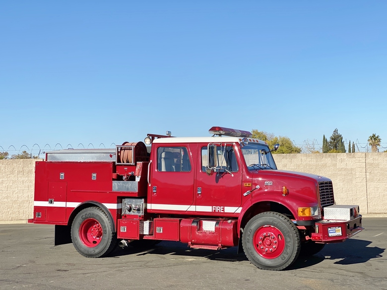 1998 International 4900 Type III 500/500/20 Fire Pumper