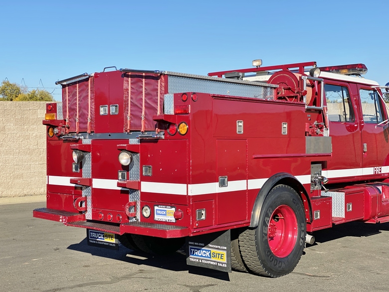 1998 International 4900 Type III 500/500/20 Fire Pumper