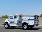 1998 International 4800 4x4 Type 3 500/500/20 Fire Pumper