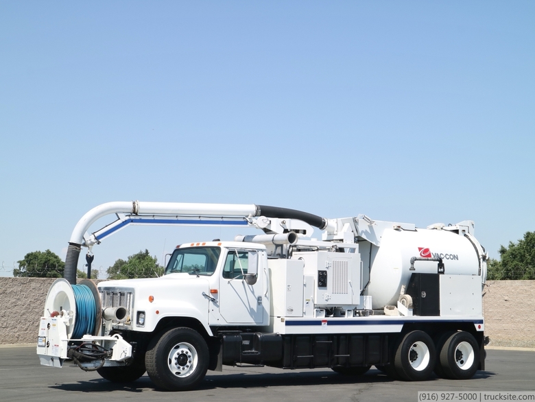 1998 International Vac-Con 9 Yard / 1,000 Gallon Combo Sewer Truck
