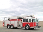 1999 Spartan Gladiator LTI AH-75 Quint Aerial Ladder Truck