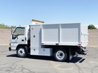 1999 Isuzu NPR HD 8' Flatbed Dump Truck