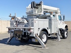 2001 International 4800 4x4 Altec D842ABR Digger Derrick