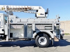 2001 International 4800 4x4 Altec D842ABR Digger Derrick