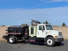 2002 International 4700 PB Loader Asphalt Pothole Patcher