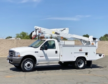 2003 Ford F550 Altec AT37-G 42' Articulated Bucket Truck