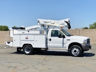 2003 Ford F550 Altec AT37-G 42' Articulated Bucket Truck