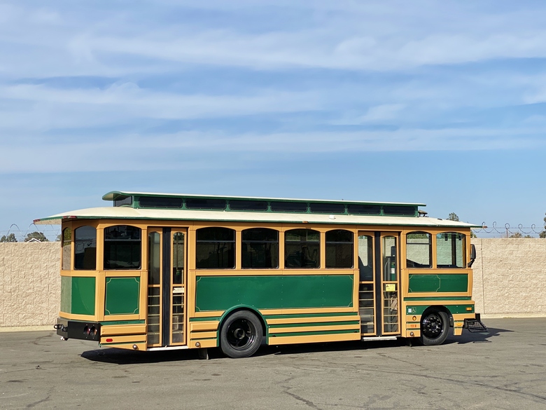 2003 Optima AH-28 Streetcar 28 Passenger Chance Coach Trolley Bus