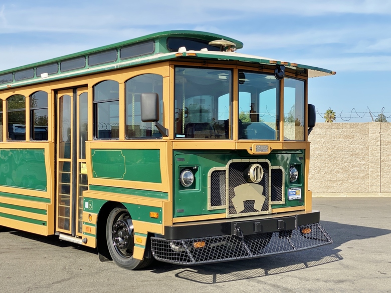 2003 Optima AH-28 Streetcar 28 Passenger Chance Coach Trolley Bus