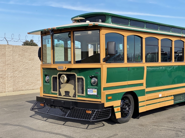 2003 Optima AH-28 Streetcar 28 Passenger Chance Coach Trolley Bus