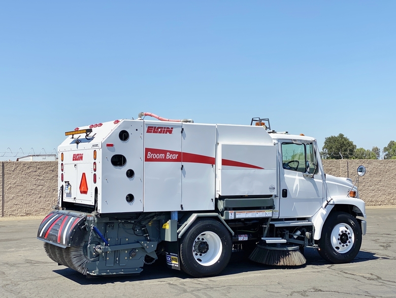 2005 Freightliner Elgin Broom Bear CNG Street Sweeper