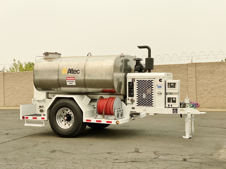 2006 Altec HLIW-1600T Hotline Insulator Washer Trailer