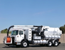 2007 Autocar Vactor 2110 PD CNG Sewer Truck