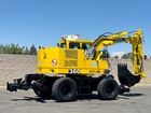 2007 Geismar KGT 220 4RS Hi-Rail Loader Excavator