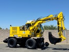 2007 Geismar KGT 220 4RS Hi-Rail Loader Excavator