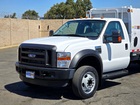 2008 Ford F550 New Way 8 Yard Rear Load Garbage Truck