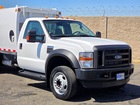 2008 Ford F550 New Way 8 Yard Rear Load Garbage Truck