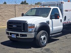 2008 Ford F550 New Way 8 Yard Rear Loader