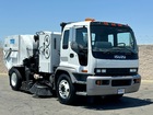 2008 Isuzu T7F Tymco DST-6 BAH Dustless Street Sweeper