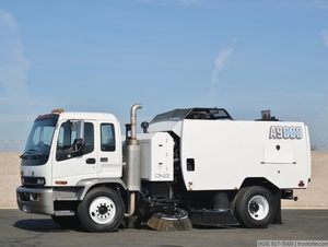 2009 GMC Schwarze A9000 CNG Air Street Sweeper