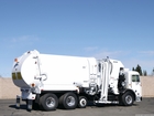 2009 Peterbilt Amrep LNG 36 Yard Auto Side Loader