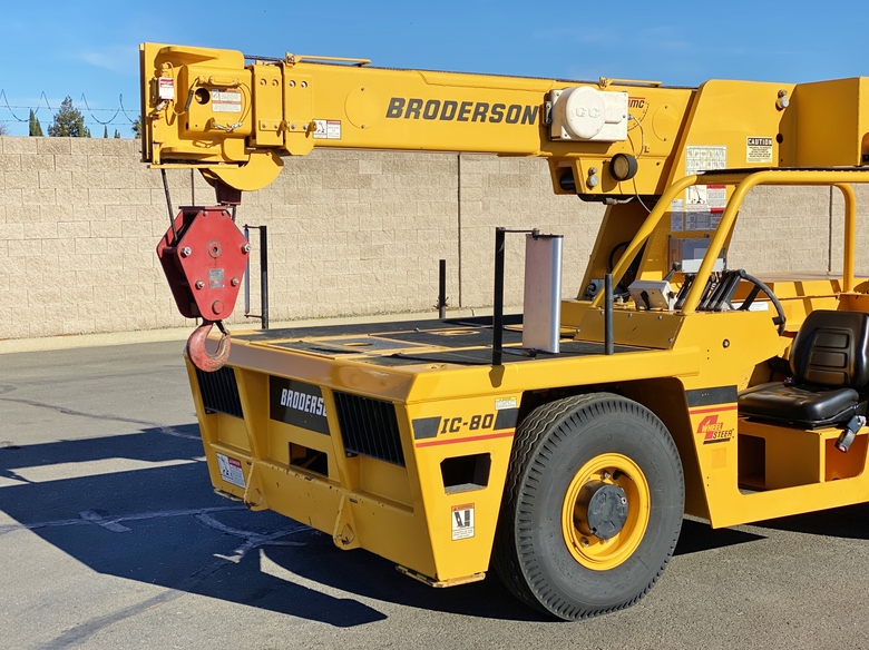 2009 Broderson IC-80-1H Industrial Carry Deck Crane