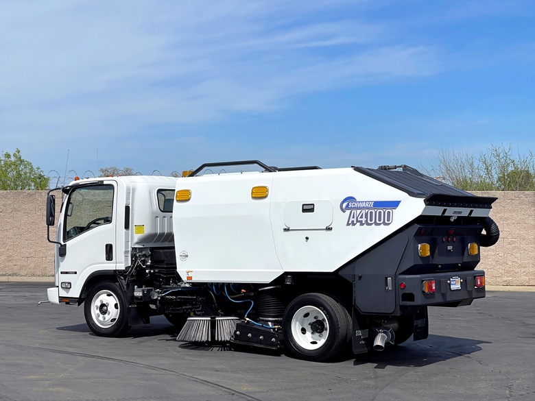 2009 GMC Schwarze A4 Storm A4000 Air Street Sweeper