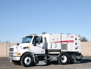2009 Sterling Acterra Elgin Broom Bear CNG Street Sweeper