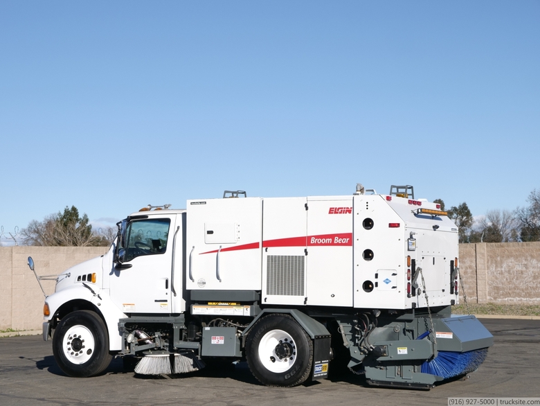 2009 Sterling Acterra Elgin Broom Bear CNG Street Sweeper
