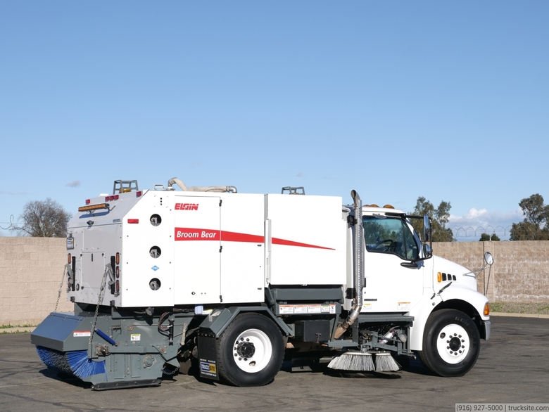 2009 Sterling Acterra Elgin Broom Bear CNG Street Sweeper