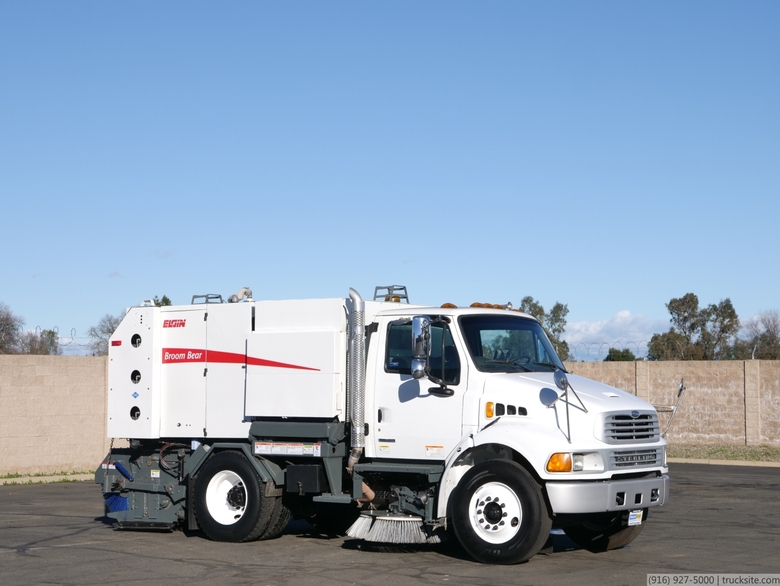 2009 Sterling Acterra Elgin Broom Bear CNG Street Sweeper
