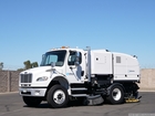 2010 Freightliner Johnston MS350 CNG Broom Street Sweeper