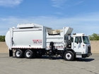 2010 Autocar McNeilus AutoReach CNG 32 YD Side Loader