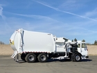 2011 Autocar Bridgeport Ranger 32 Yard Auto Side Loader